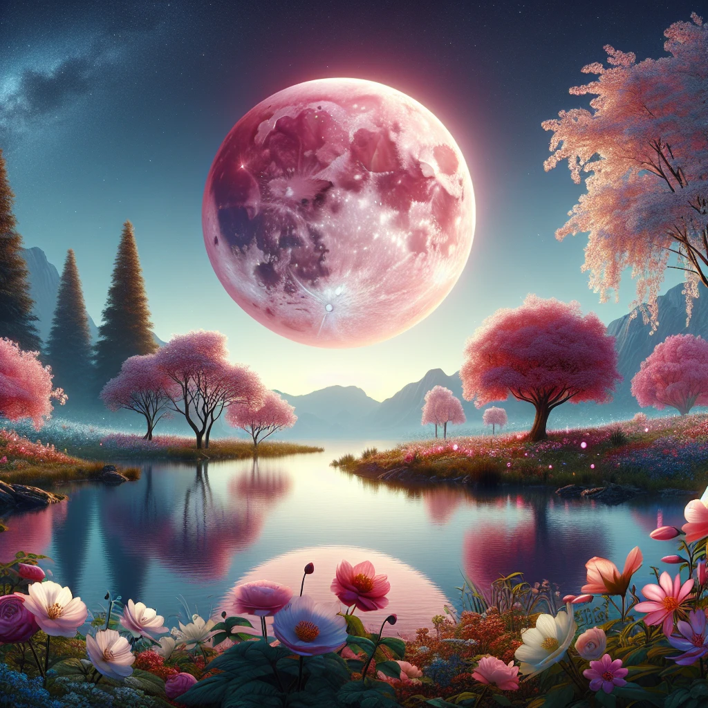April super pink moon 2023 spiritual meaning
