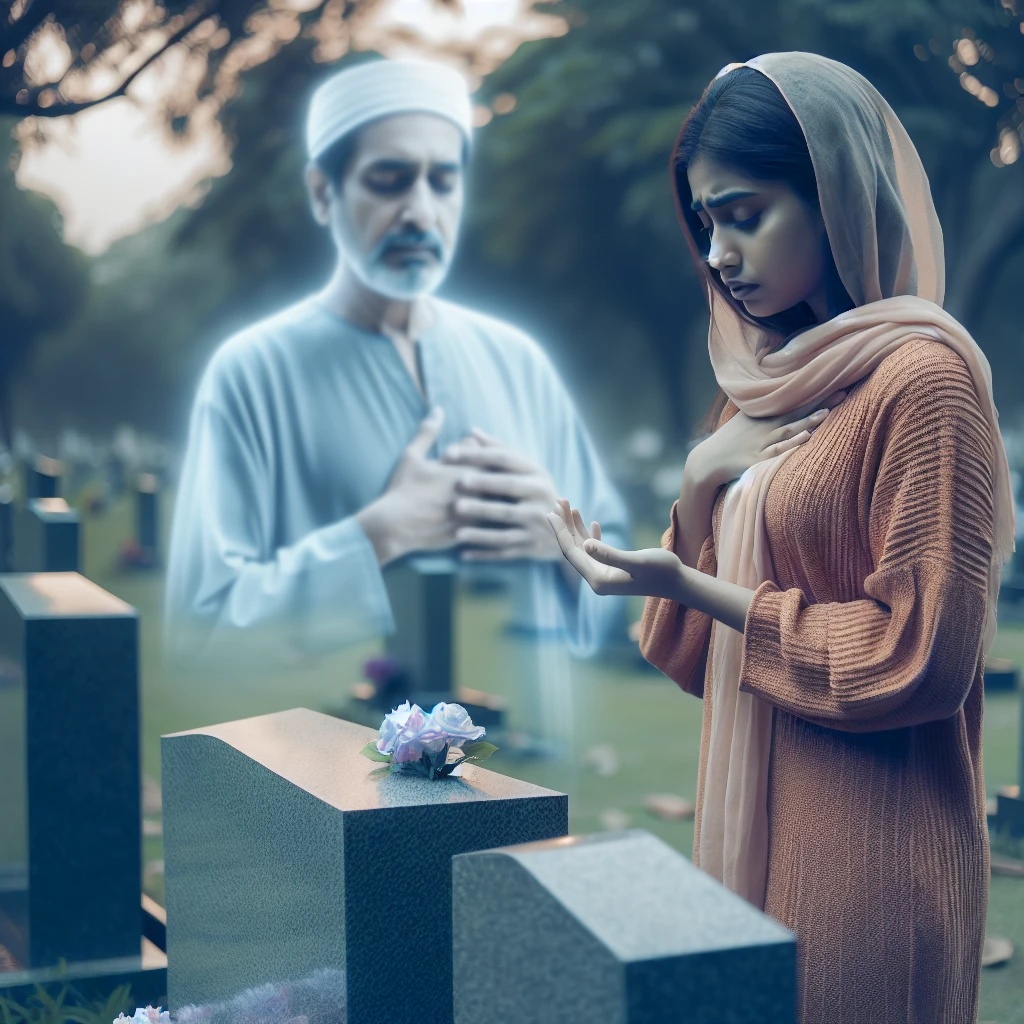 Do loved ones know when you visit their grave