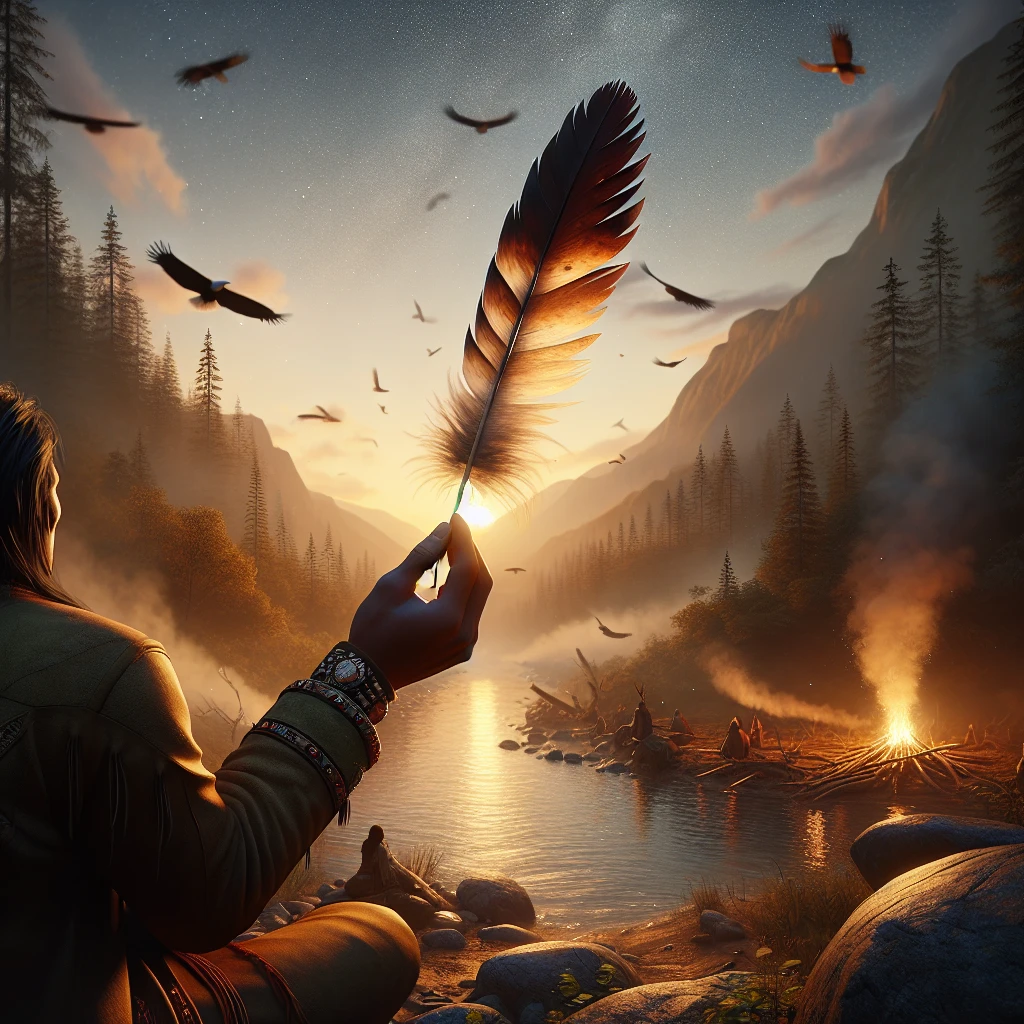 Eagle feather spiritual meaning native american