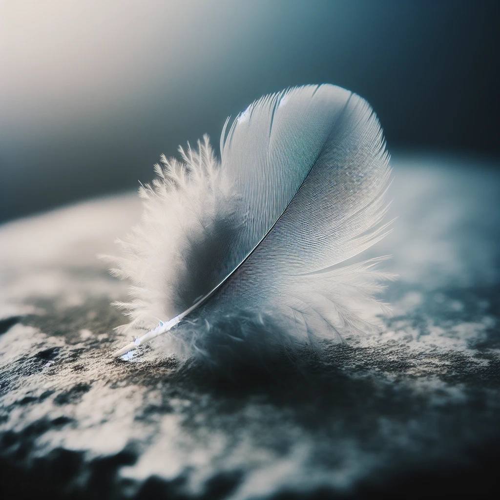 Grey feather meaning