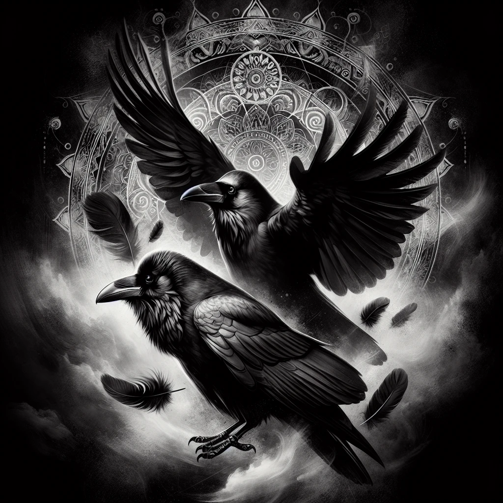 Two crows spiritual meaning