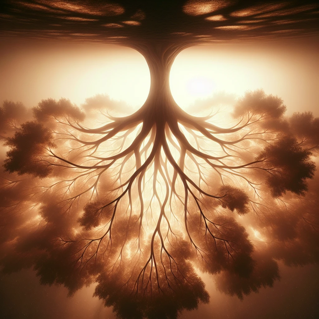 Upside down tree spiritual meaning