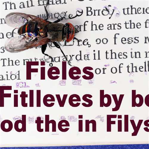 Flies in the Bible: A Closer Look at their Symbolism and Meaning