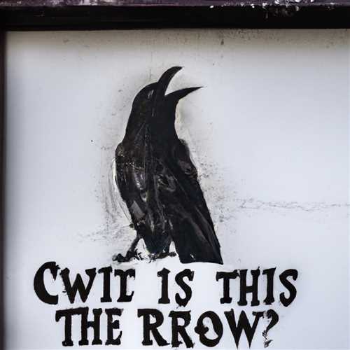 What Does It Mean When a Crow Visits You: Symbolism and Superstitions